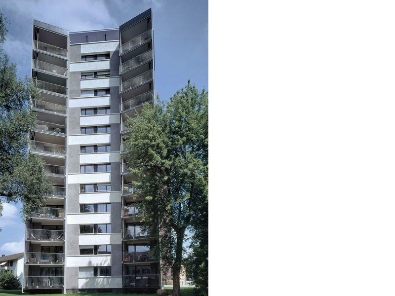 Burkhalter Sumi: Anbau und Sanierung Hochhaus Weberstrasse - best architects 10