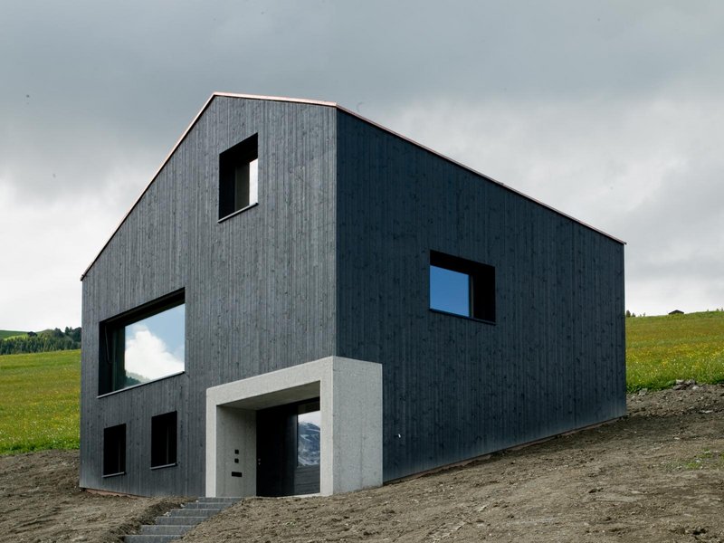 Hurst Song Architekten: Holzkristall, Haus in Lumbrein - best architects 11