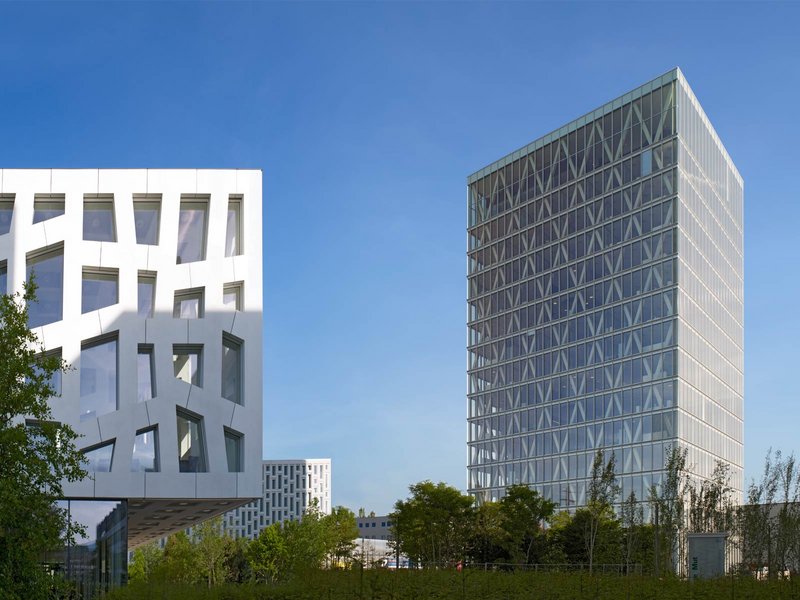 Burckhardt+Partner AG: Neubau ABR Bau 5 Administrationsgebäude Roche Rotkreuz - best architects 12