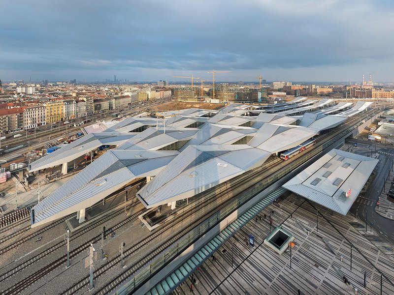 Theo Hotz Partner Architekten: Hauptbahnhof Wien - best architects 17