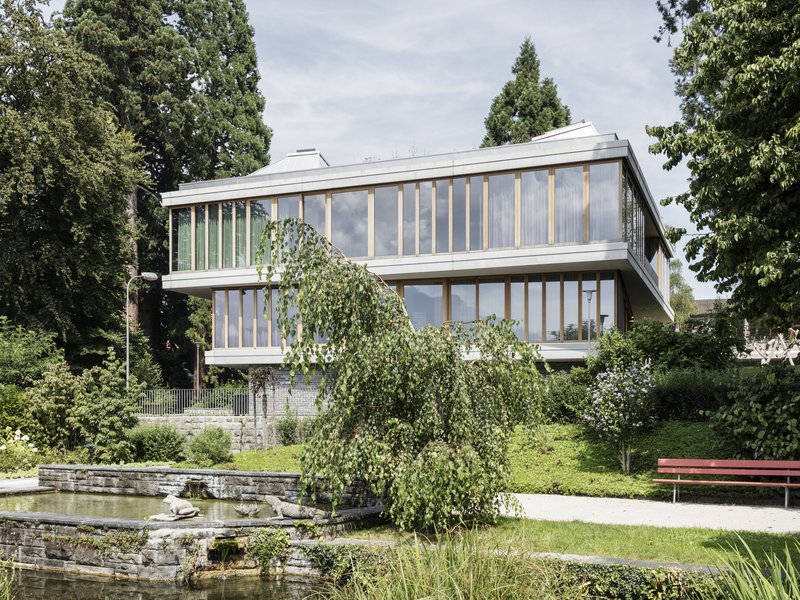 Menzi Bürgler Architekten: Extension of the Felsberg School complex / Lucerne - best architects 18 in Gold