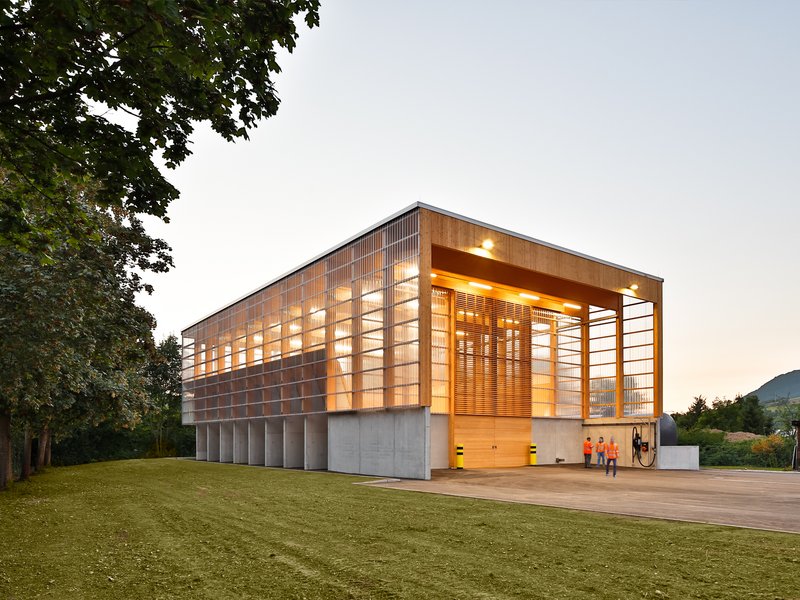 vautz mang architekten: Salt storage shed in Geislingen - best architects 18