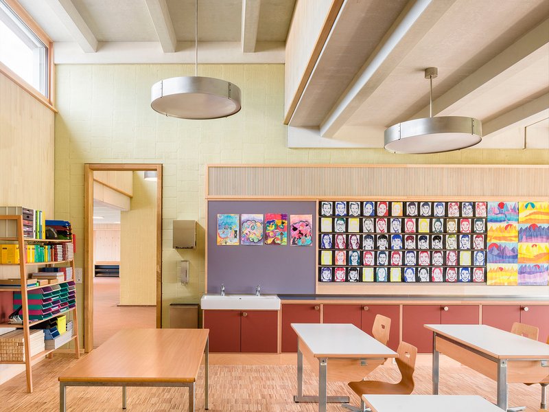 Schmid Schärer Architekten: Extension of secondary school - best architects 19 in gold