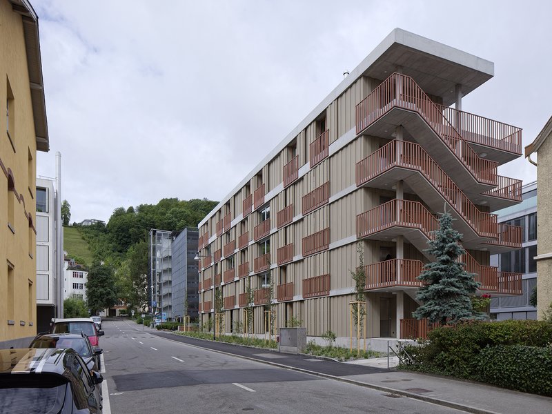 Meier Leder Architekten: Apartment house on Gartenstrasse - best architects 19 in gold