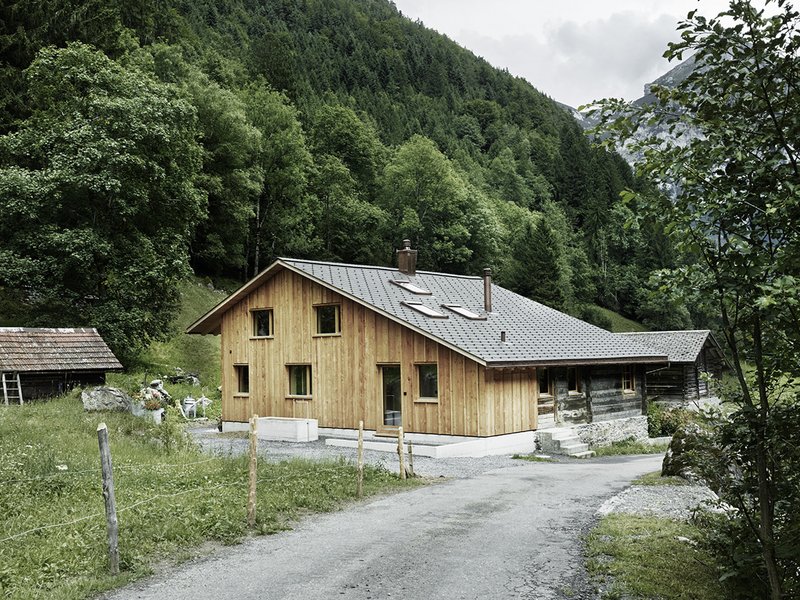 Oliver Christen Architekten: Renovation and extension of an old Alpine farm - best architects 20