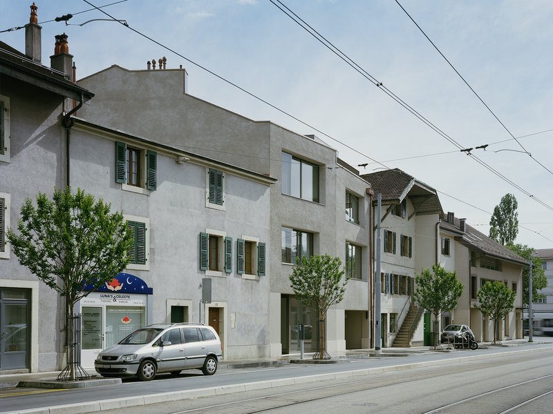 LIN.ROBBE.SEILER: Housing Lancy - best architects 20 gold
