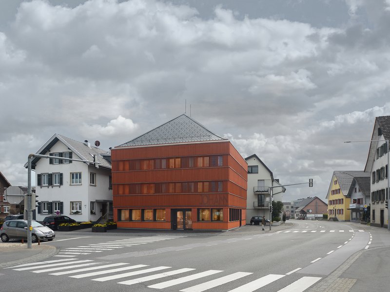 Ludescher + Lutz Architekten: Johann | Restaurant and hotel on the Alter Markt | Lauterach - best architects 20 gold