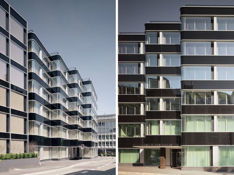 Romero Schaefle Partner Architekten: Transformation of the office buildings at Brandschenkestrasse 24/30 - best architects 21