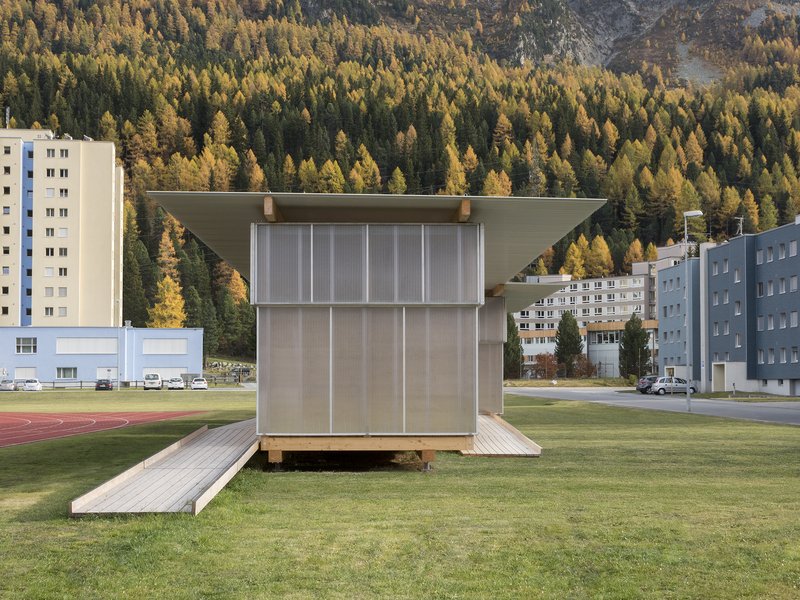 Krähenbühl Architekten Studio / Ingenieurbüro Walter Bieler: St. Moritz altitude training and competition centre  - best architects 21