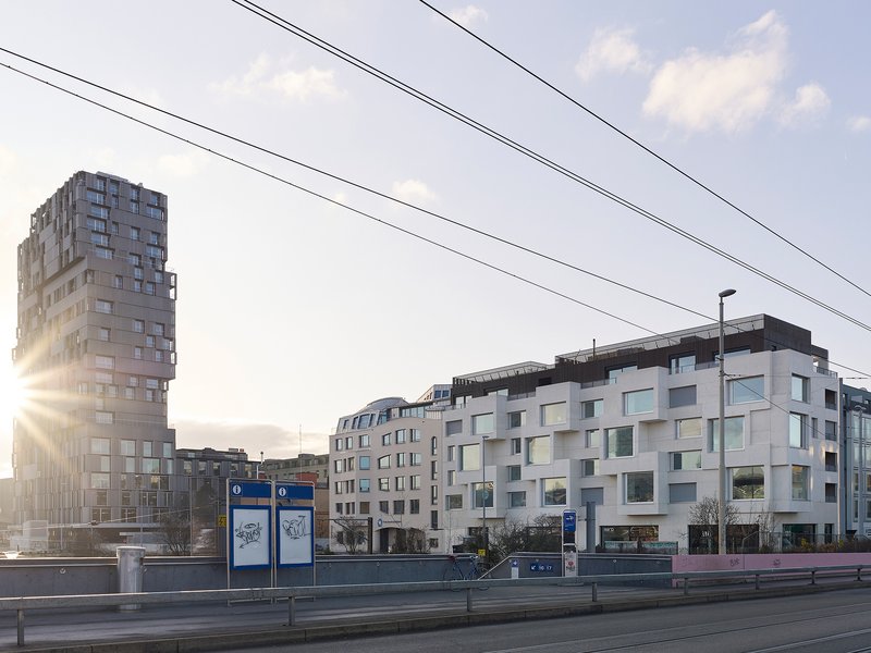 Luca Selva Architekten: New building Meret Oppenheim-Strasse - best architects 21