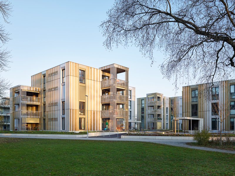 Ernst Niklaus Fausch Partner AG: Aarenau Apartment Complex - best architects 21