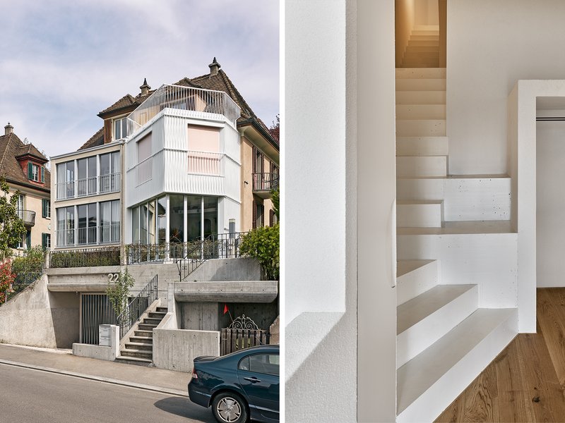 Anaïs Architektur: Umbau und Anbau Doppeleinfamilienhaus - best architects 22