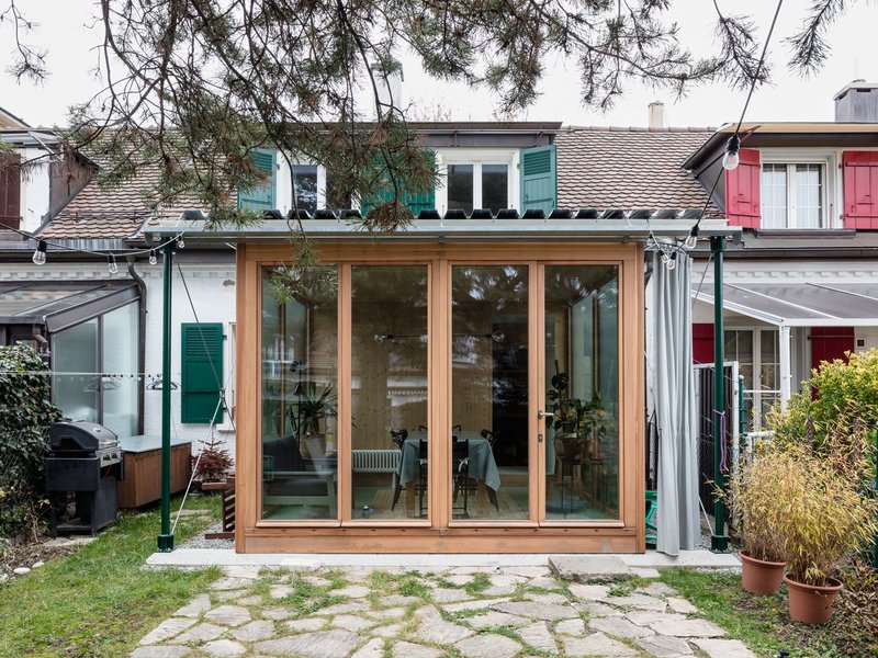 Madeleine architectes: Garden pavilion in Lausanne - best architects 23