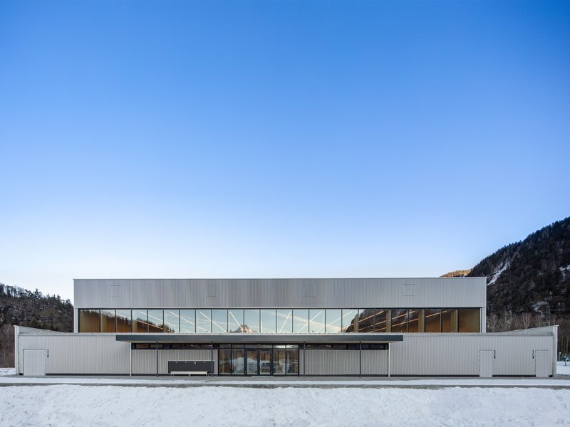 PSA Pfletscher und Steffan Architekten: Sports hall at the Edelweiss barracks Mittenwald - best architects 23