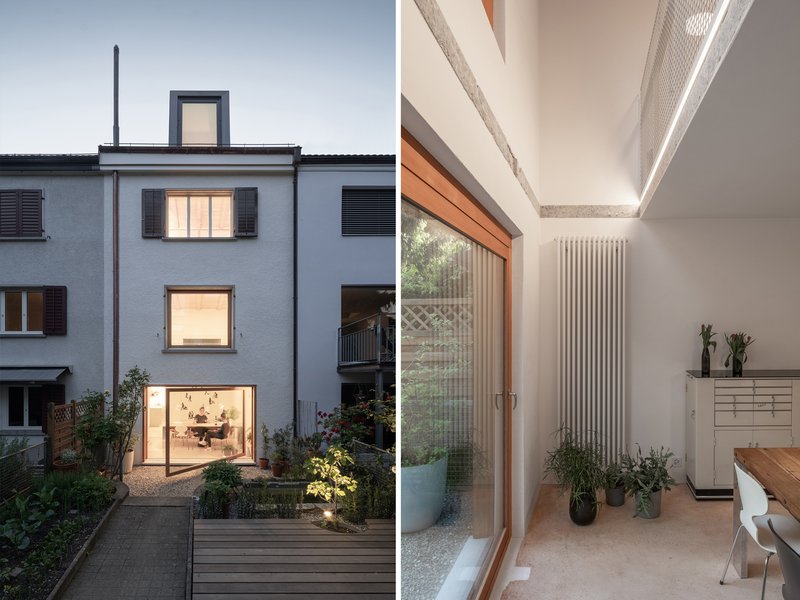 Studio Supernova: Mid-terrace house, Zurich: renovation, modernisation and attic conversion - best architects 24