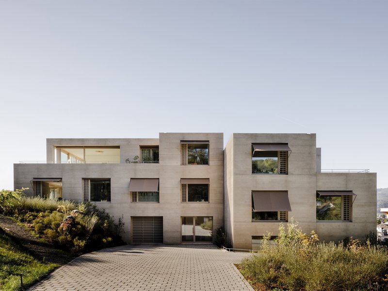 Fabio von Arx: Mehrfamilienhaus Neubergweg - best architects 24