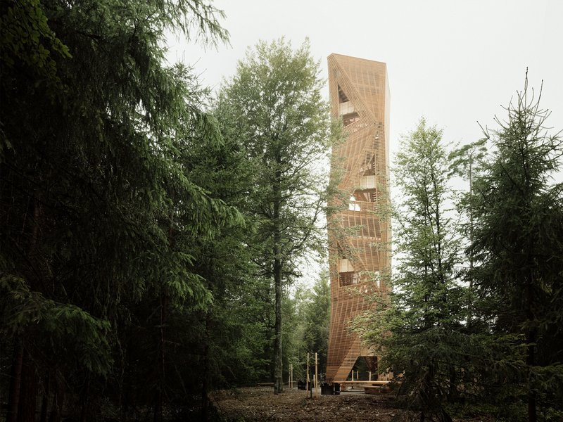 Luna Productions: Hardwald Observation Tower - best architects 24